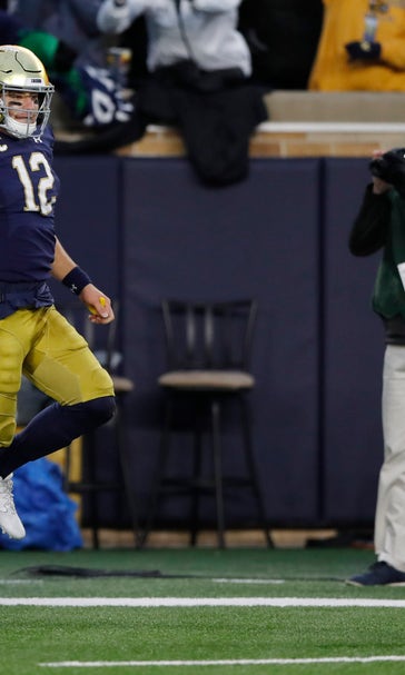 Book's late TD run helps No 16 Notre Dame beat Virginia Tech